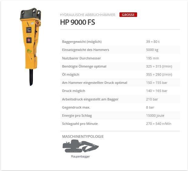 Indeco HP 9000 FS 鐵鎚/碎石機