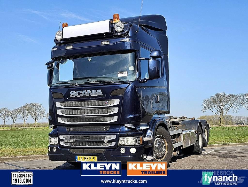 Scania R500 吊鉤式起重車