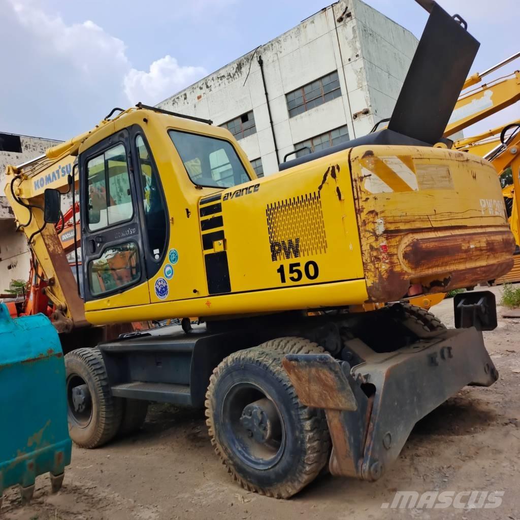 Komatsu PW 150 旋轉式挖土機/掘鑿機/挖掘機
