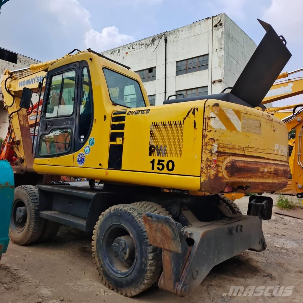 Komatsu PW 150 旋轉式挖土機/掘鑿機/挖掘機