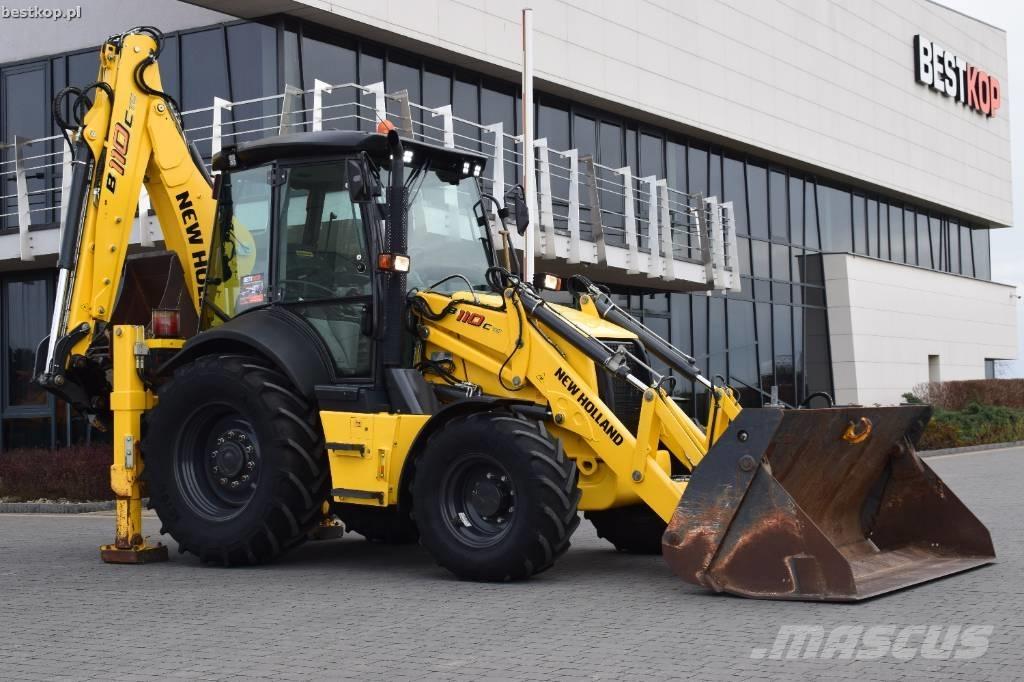 New Holland B 110 C 反鏟裝載機
