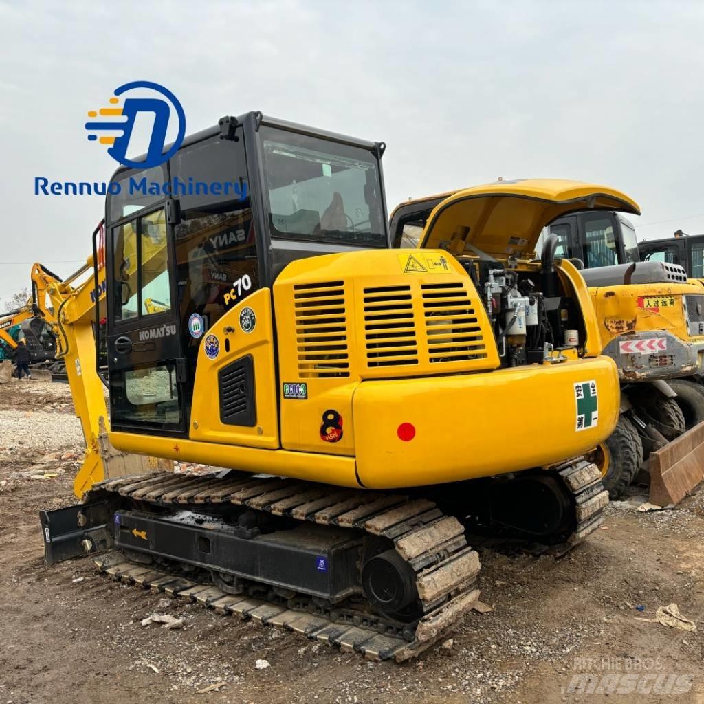 Komatsu PC 70-8 小型挖土機/掘鑿機<7t(小型挖掘機)