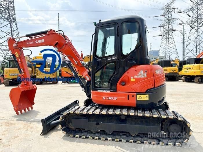 Kubota KX163 小型挖土機/掘鑿機<7t(小型挖掘機)