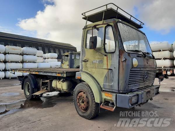 Mercedes-Benz 1213 平板式/側卸式卡車