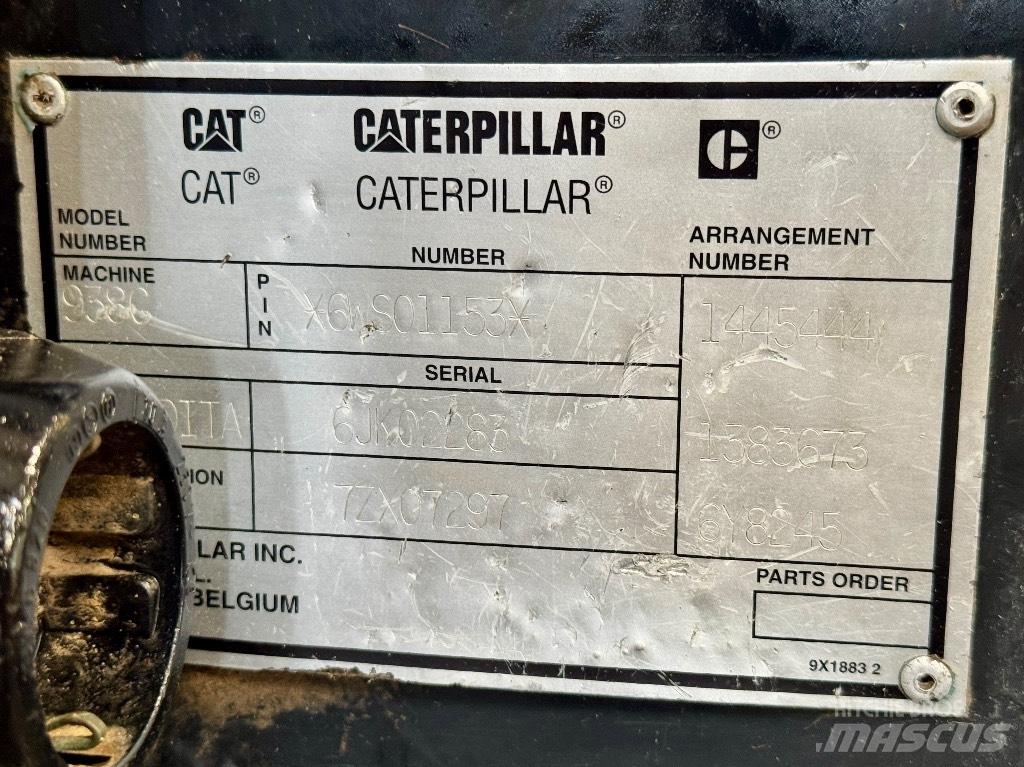 CAT 938 G 輪胎式裝載機