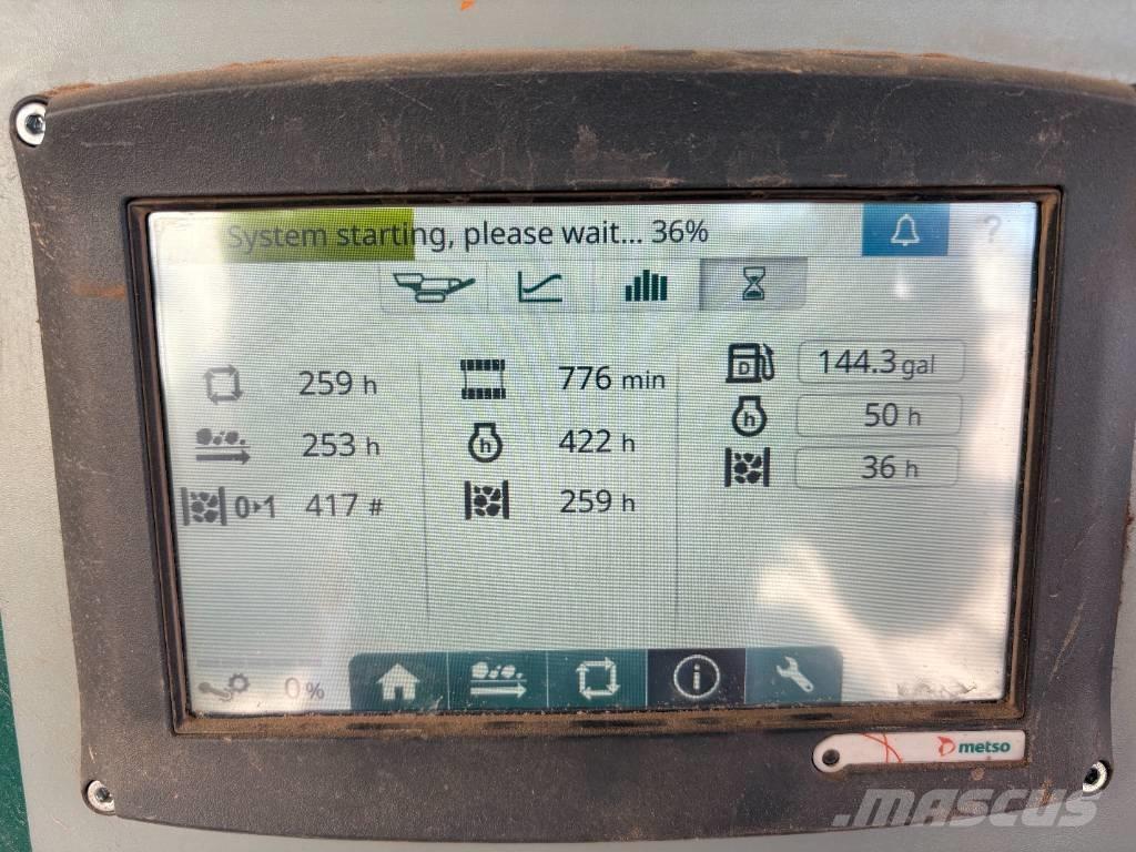 Metso LT 96 骨材場