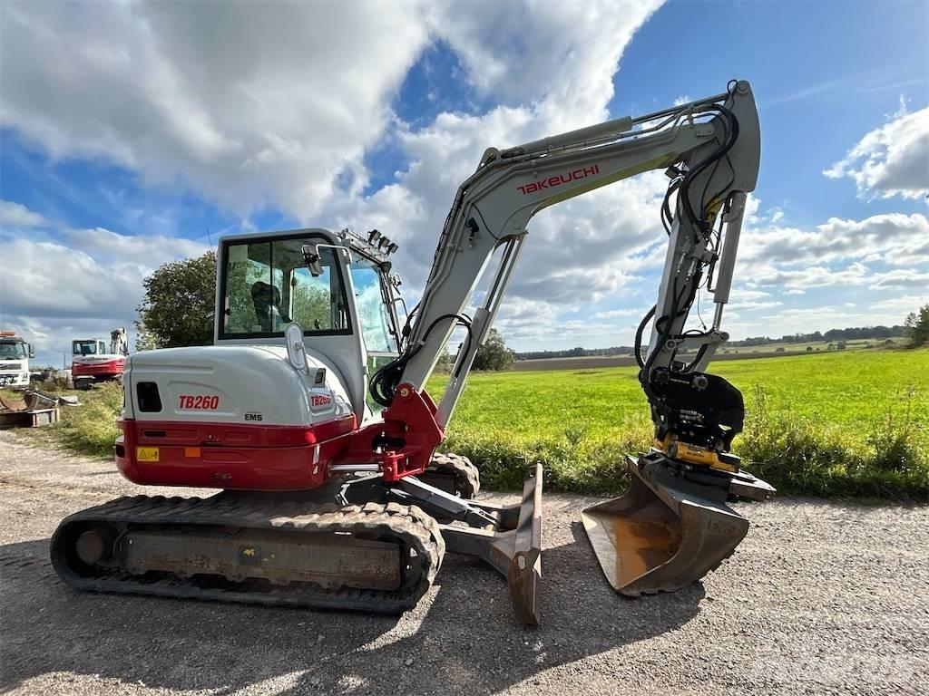 Takeuchi TB 260 小型挖土機/掘鑿機<7t(小型挖掘機)