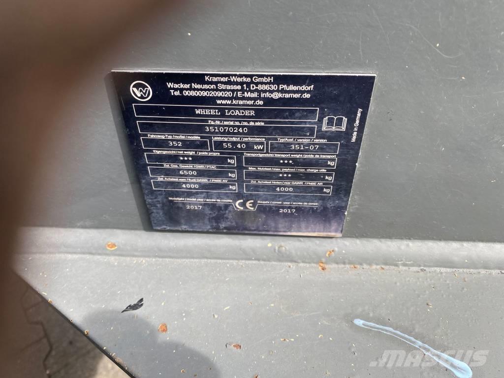 Kramer 8085 T 輪胎式裝載機