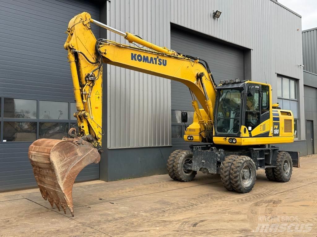 Komatsu PW180-11 旋轉式挖土機/掘鑿機/挖掘機