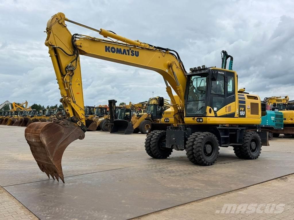 Komatsu PW180-11 旋轉式挖土機/掘鑿機/挖掘機
