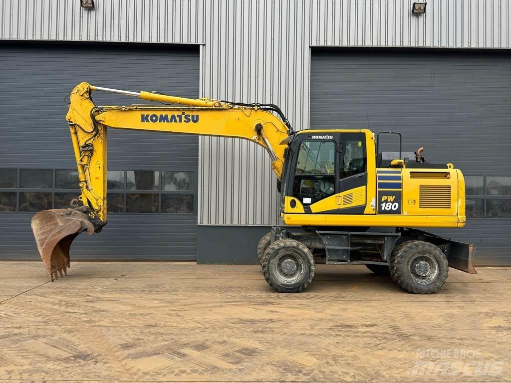 Komatsu PW180-11 旋轉式挖土機/掘鑿機/挖掘機