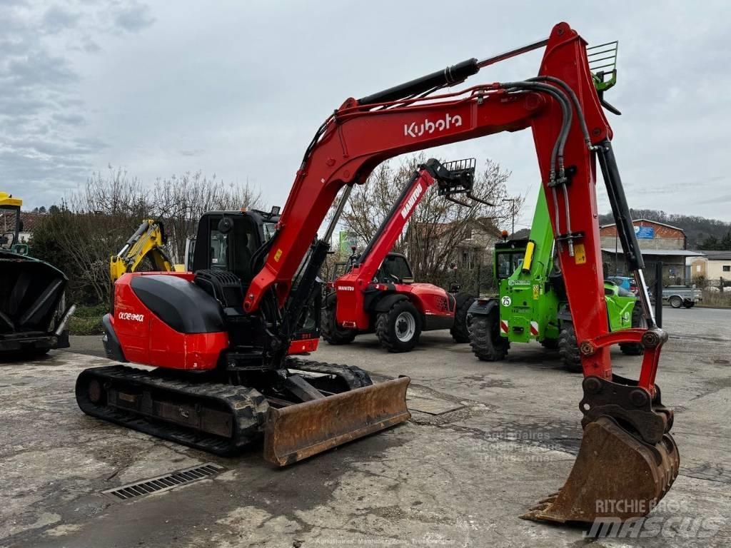 Kubota KX 080-4 中型挖土機/掘鑿機/挖掘機 7t-12t