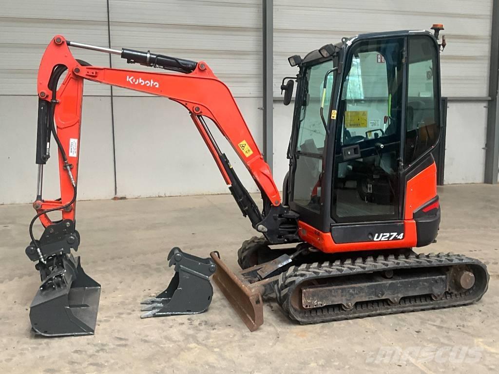 Kubota U 27-4 小型挖土機/掘鑿機<7t(小型挖掘機)