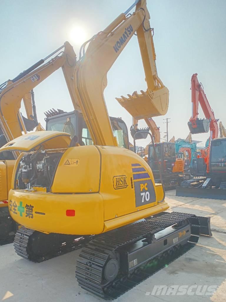 Komatsu PC 70 中型挖土機/掘鑿機/挖掘機 7t-12t