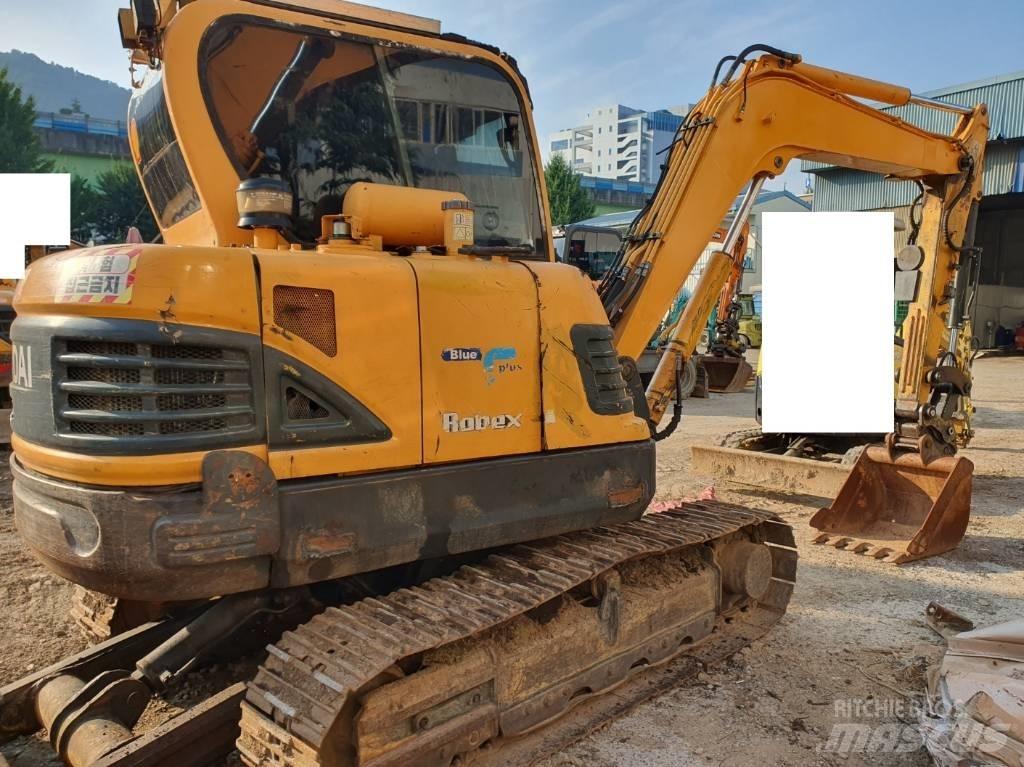 Hyundai Robex 55 小型挖土機/掘鑿機<7t(小型挖掘機)