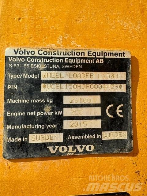 Volvo L 150 H 輪胎式裝載機