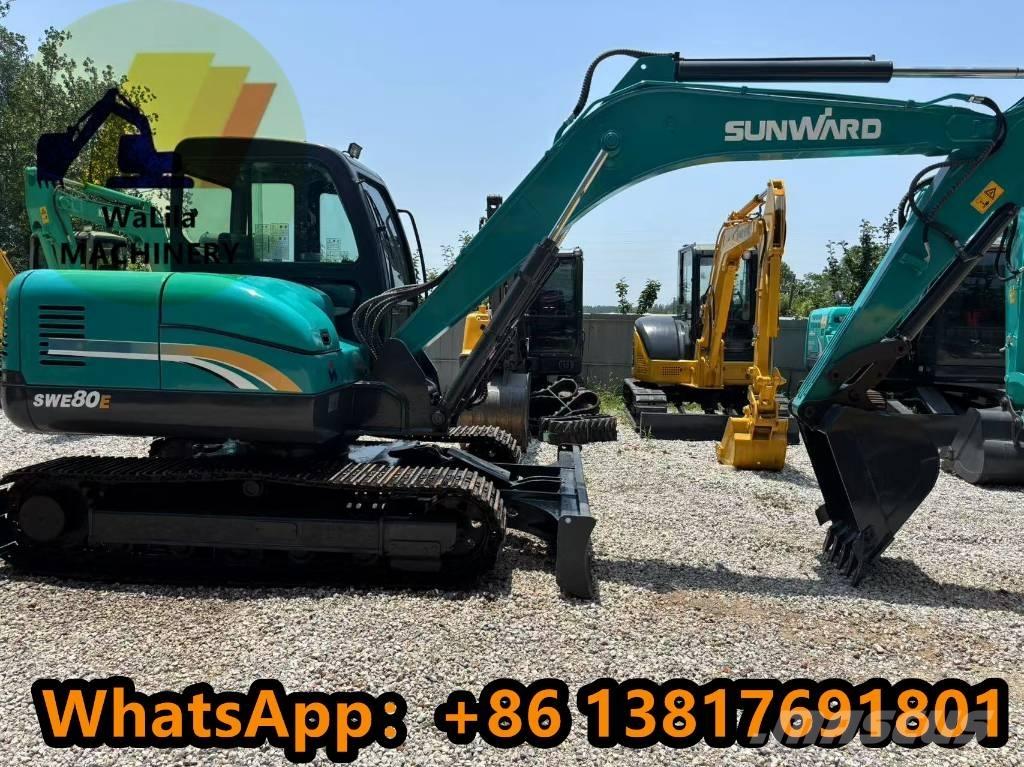 Sunward SWE 80 E 小型挖土機/掘鑿機<7t(小型挖掘機)