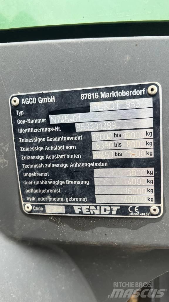 Fendt 936 Vario 曳引機