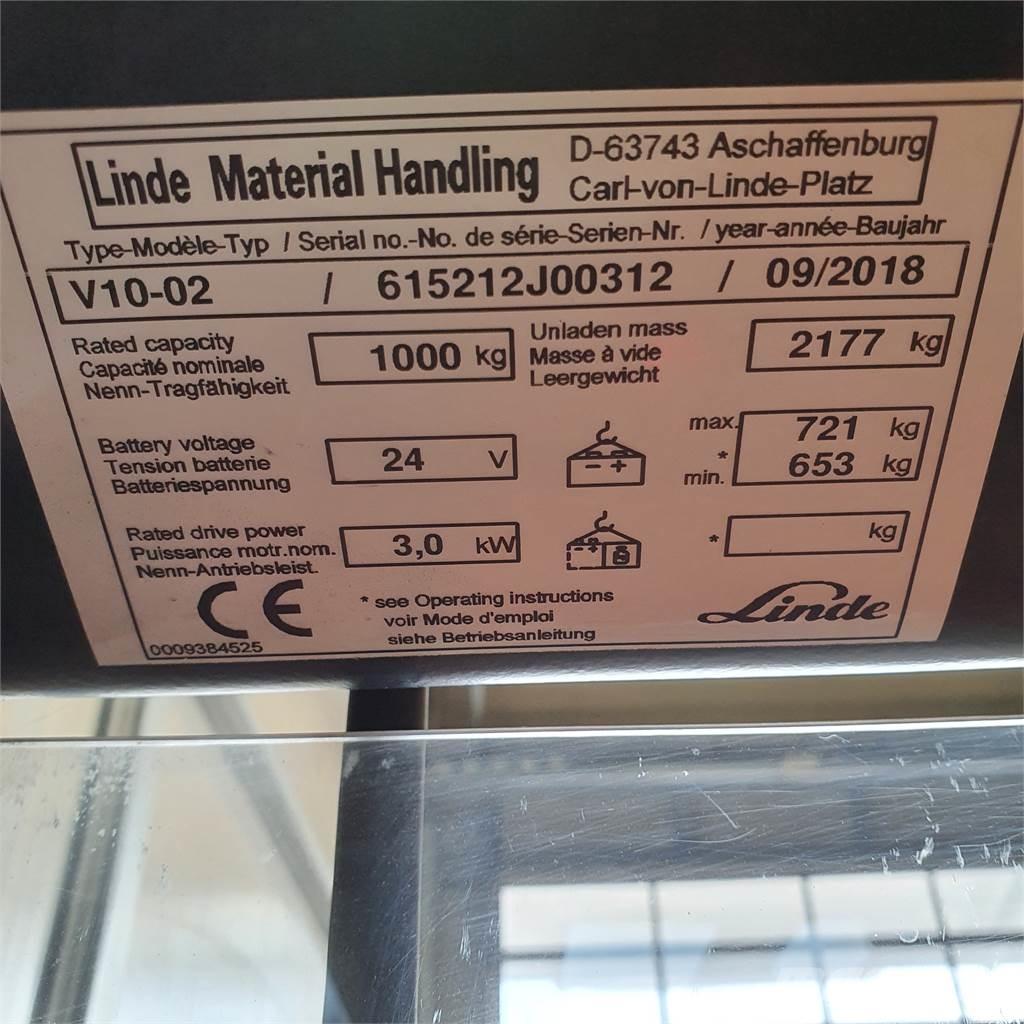 Linde V10 高舉式裝載機