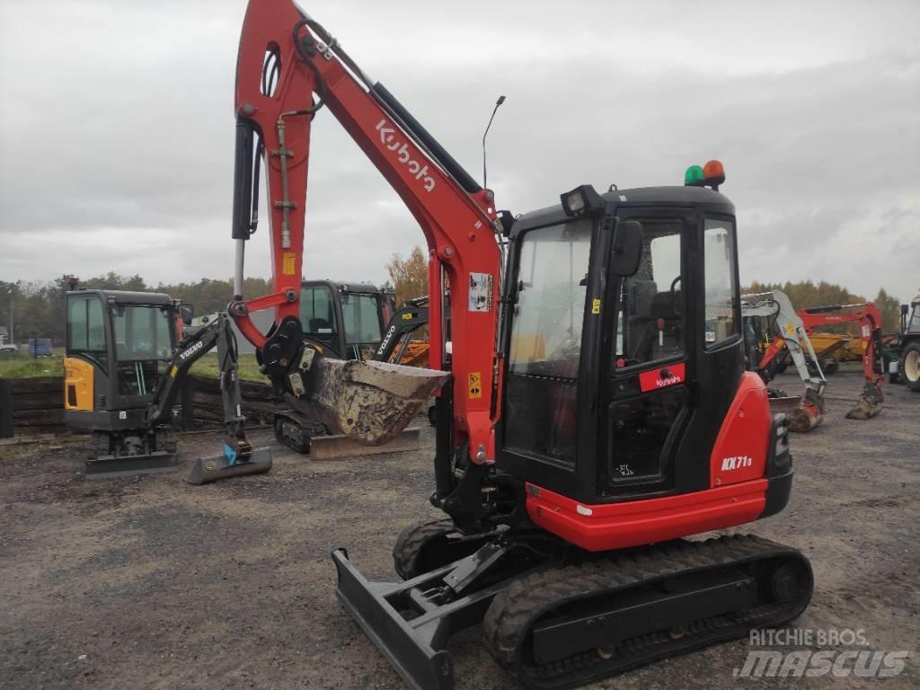 Kubota KX 71-3 小型挖土機/掘鑿機<7t(小型挖掘機)