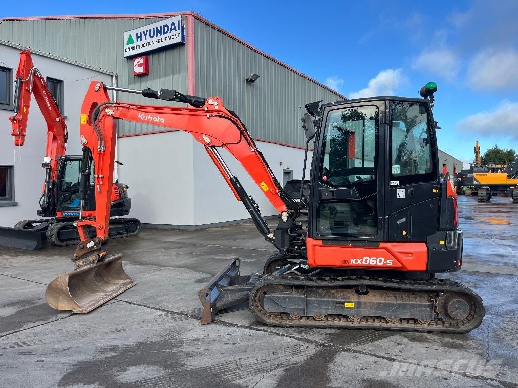 Kubota KX 060-5 小型挖土機/掘鑿機<7t(小型挖掘機)