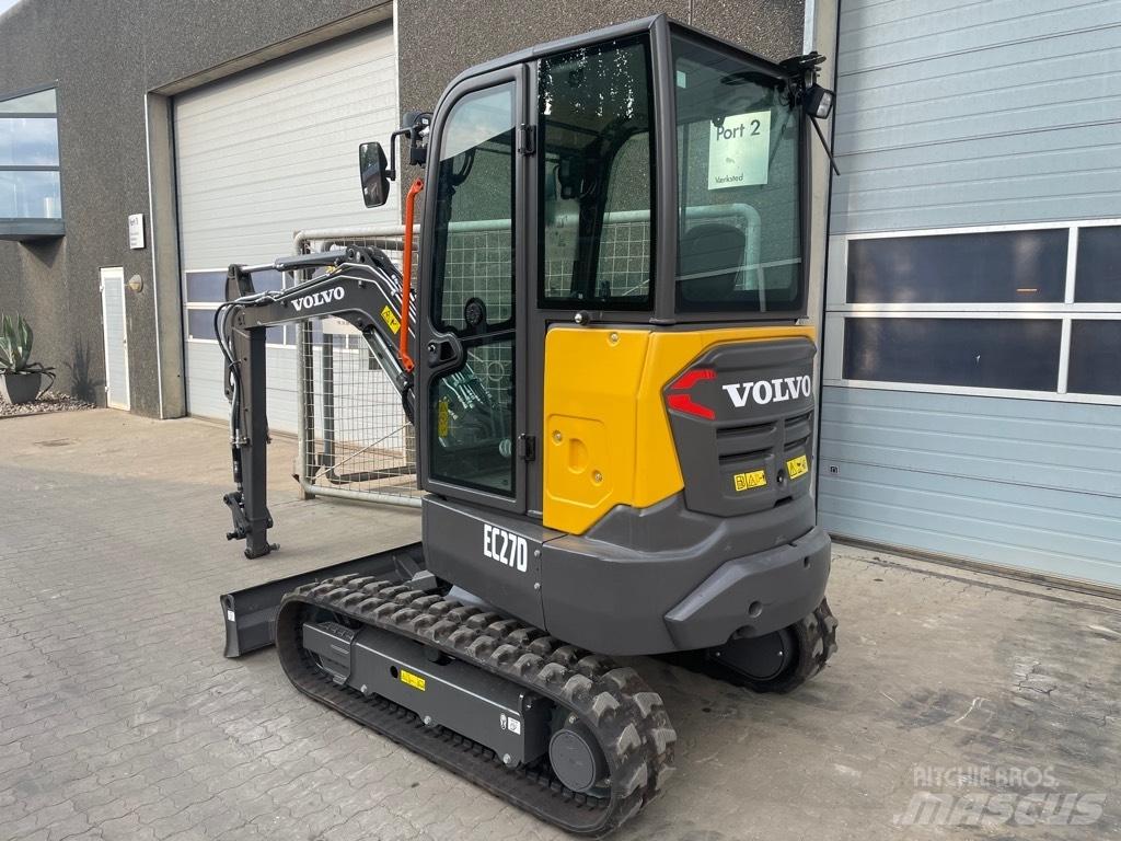 Volvo EC27D 小型挖土機/掘鑿機<7t(小型挖掘機)