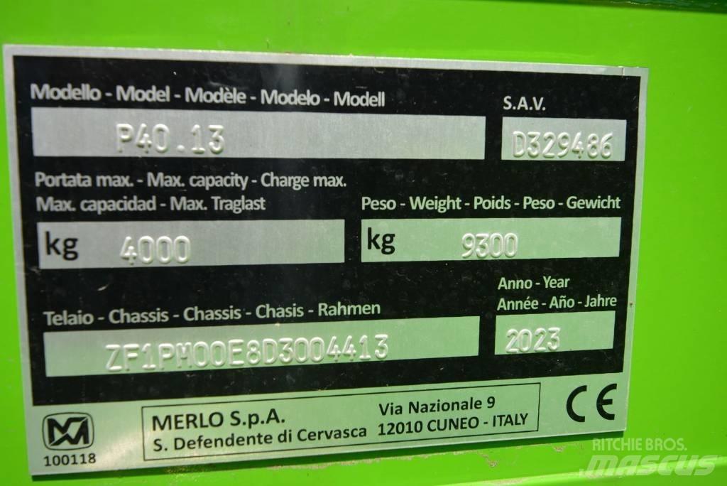 Merlo 40.13 伸縮臂操作車