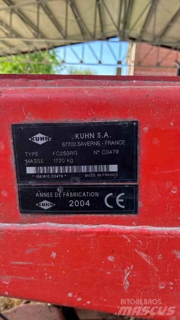 Kuhn FC 250 R G 割草調節裝置