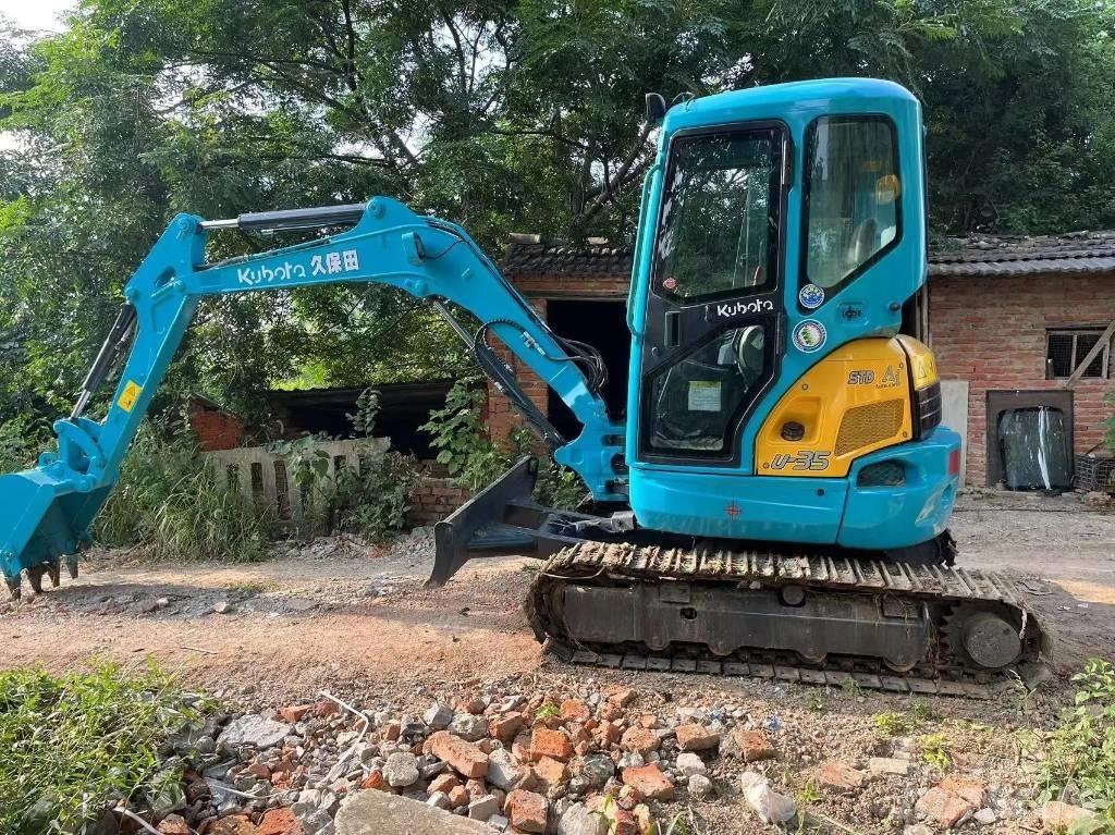 Kubota U 35 小型挖土機/掘鑿機<7t(小型挖掘機)