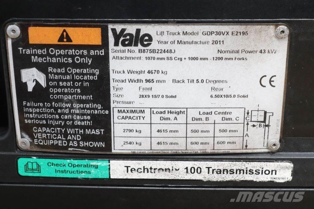 Yale GDP30VX 柴油卡車