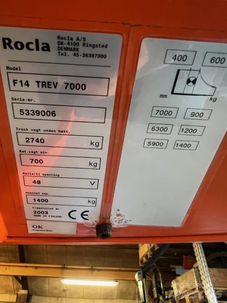 Rocla F 14 Trev 7000 前伸式堆高機(叉車)