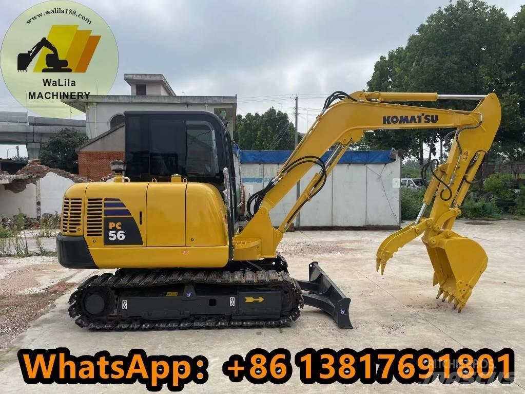 Komatsu PC 56-7 小型挖土機/掘鑿機<7t(小型挖掘機)