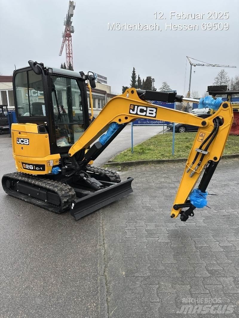 JCB 26C-1 小型挖土機/掘鑿機<7t(小型挖掘機)