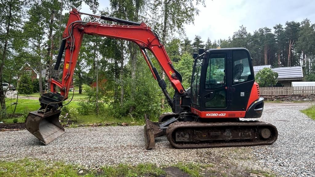 Kubota KX 080-4 CX 中型挖土機/掘鑿機/挖掘機 7t-12t