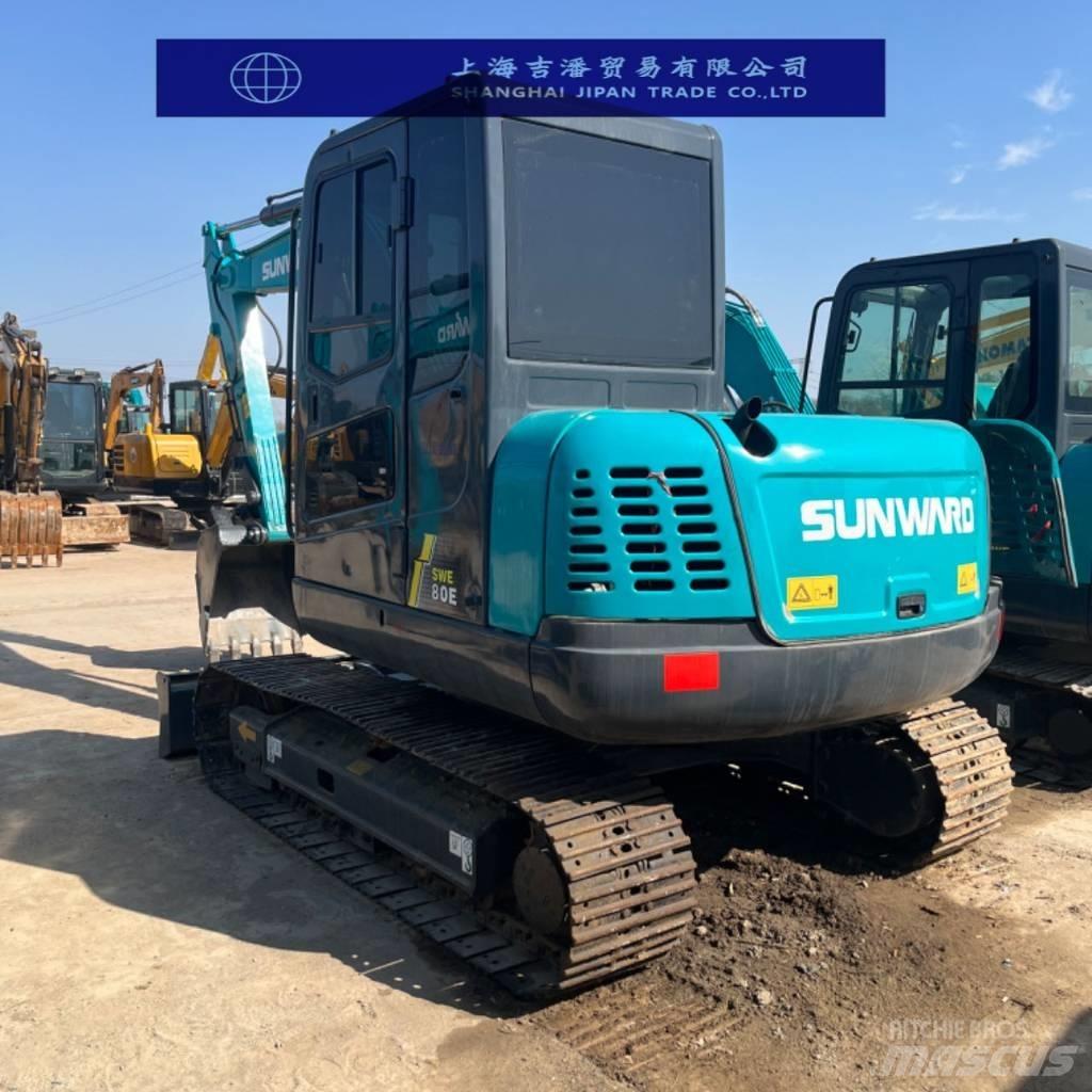 Sunward SWE 80 小型挖土機/掘鑿機<7t(小型挖掘機)