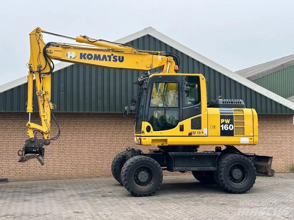 Komatsu PW160-8 旋轉式挖土機/掘鑿機/挖掘機