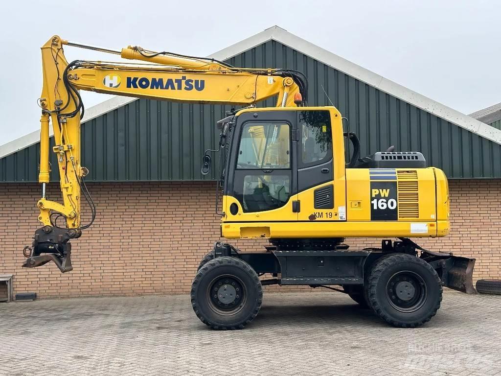 Komatsu PW160-8 旋轉式挖土機/掘鑿機/挖掘機
