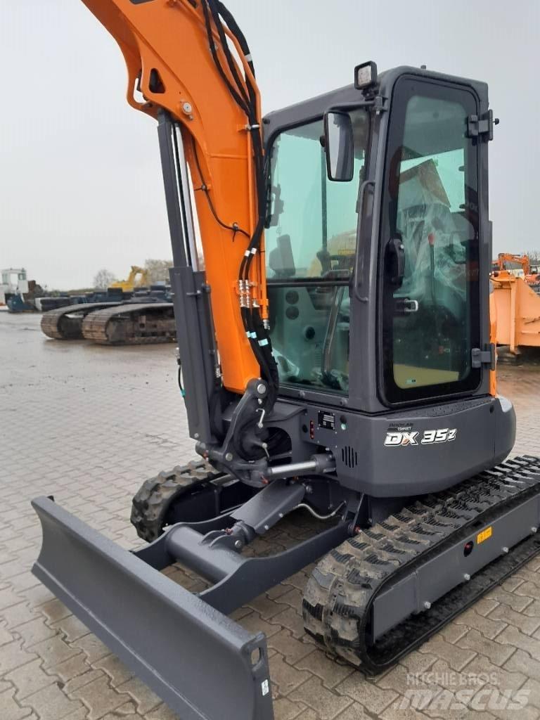 Doosan DX 35 Z-7 小型挖土機/掘鑿機<7t(小型挖掘機)
