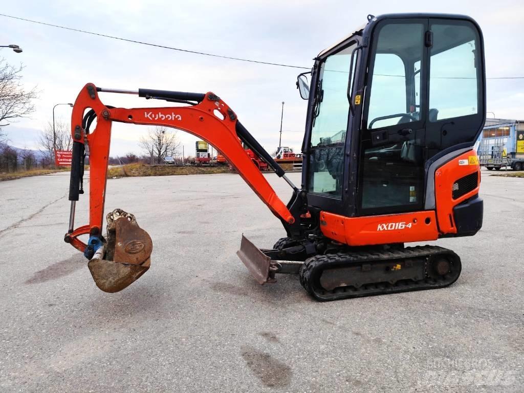Kubota KX 016-4 小型挖土機/掘鑿機<7t(小型挖掘機)