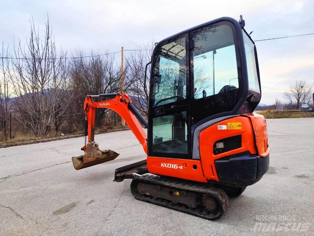 Kubota KX 016-4 小型挖土機/掘鑿機<7t(小型挖掘機)