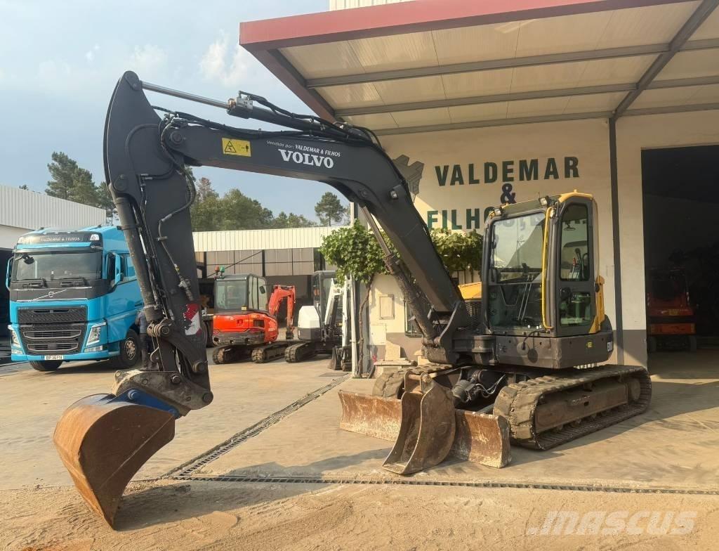 Volvo ECR 88 D 中型挖土機/掘鑿機/挖掘機 7t-12t