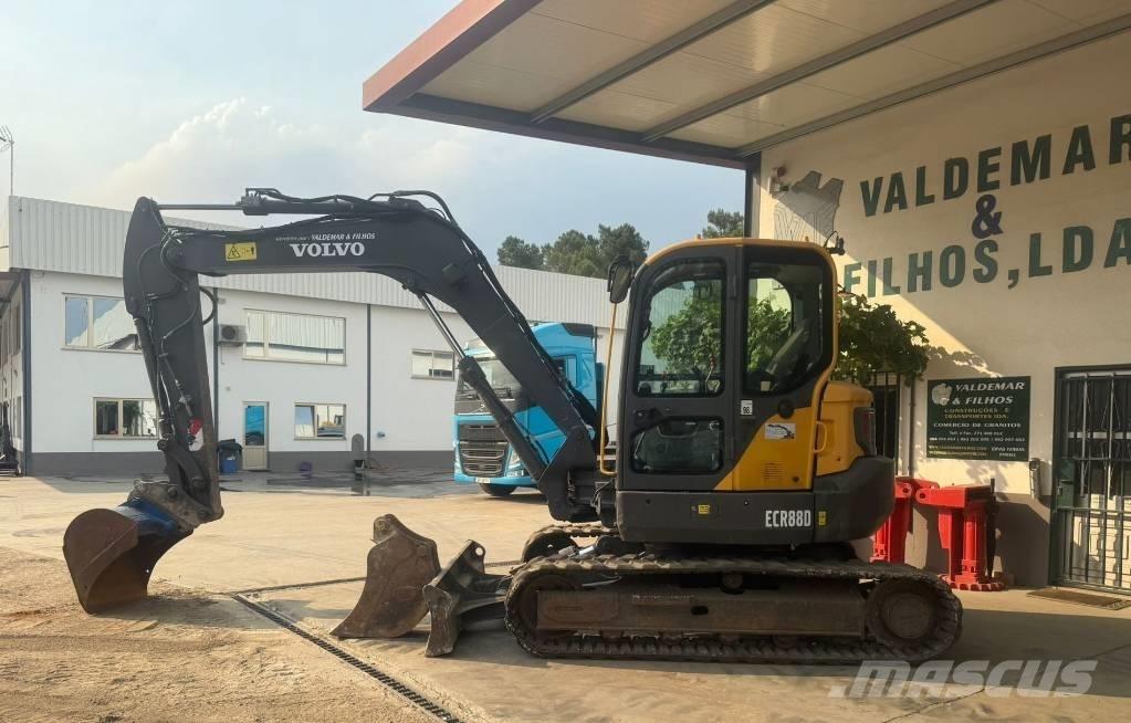 Volvo ECR 88 D 中型挖土機/掘鑿機/挖掘機 7t-12t