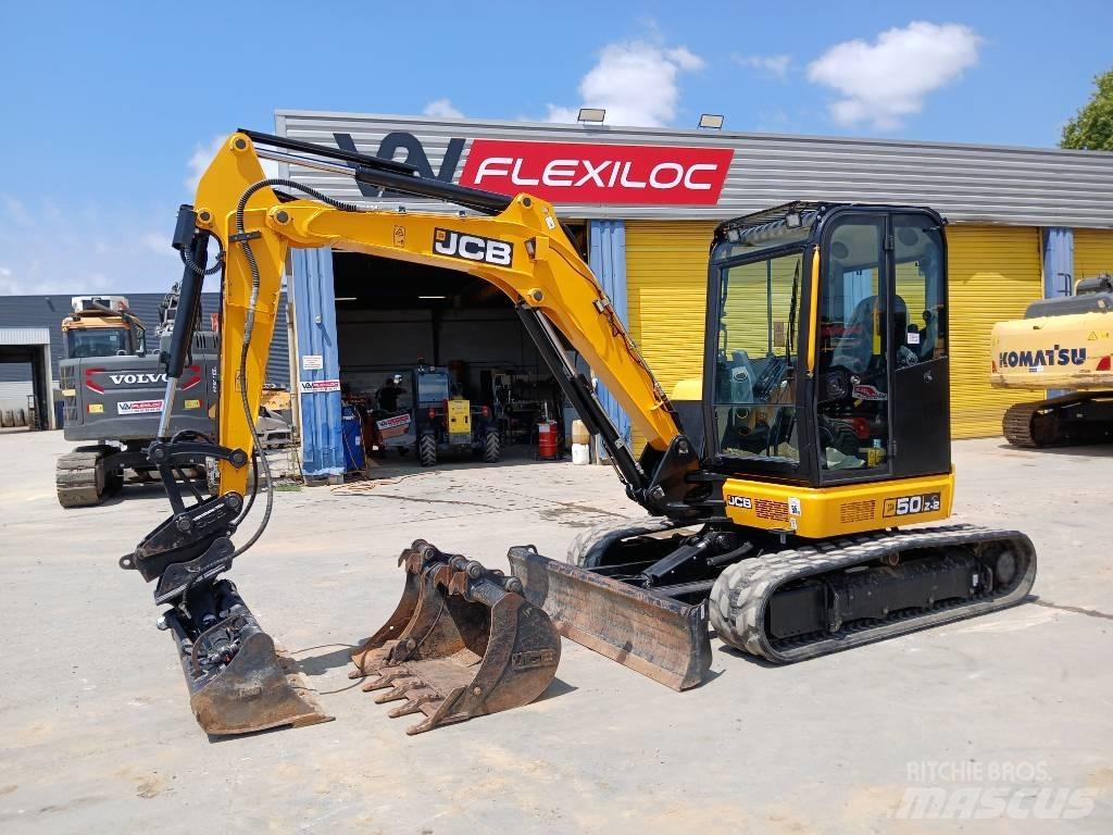 JCB 50 Z-2 小型挖土機/掘鑿機<7t(小型挖掘機)
