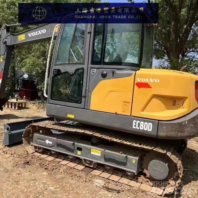 Volvo EC 80D 小型挖土機/掘鑿機<7t(小型挖掘機)
