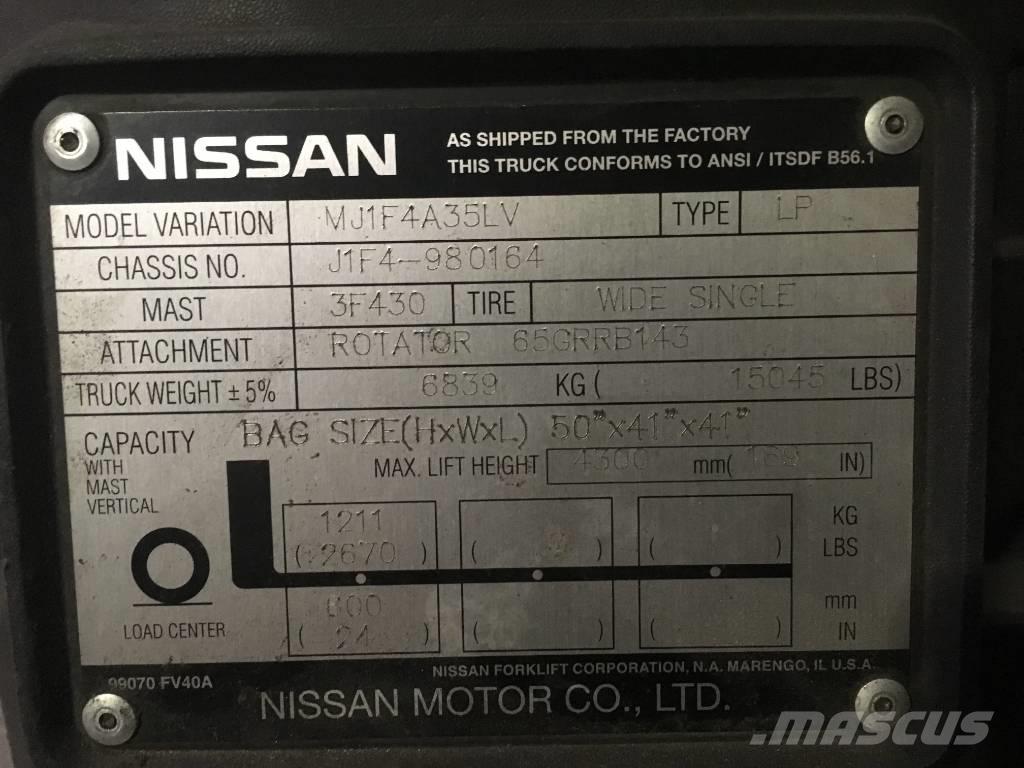 Nissan 80 堆高機(叉車)-其他