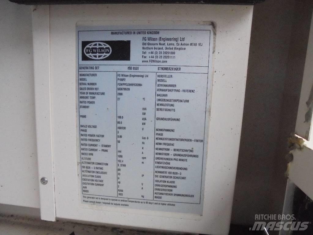 Wilson P100 P2 柴油發電機