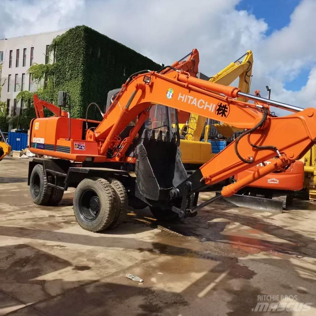 Hitachi EX 100 W D 旋轉式挖土機/掘鑿機/挖掘機