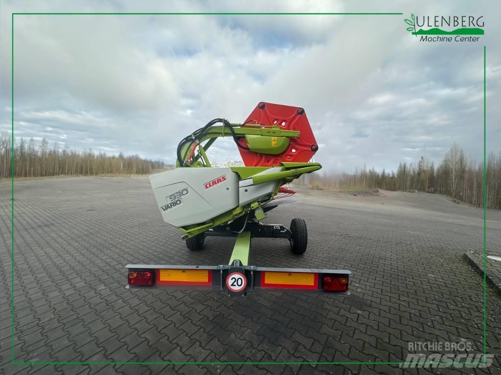 CLAAS Vario 930 聯合收割機頭