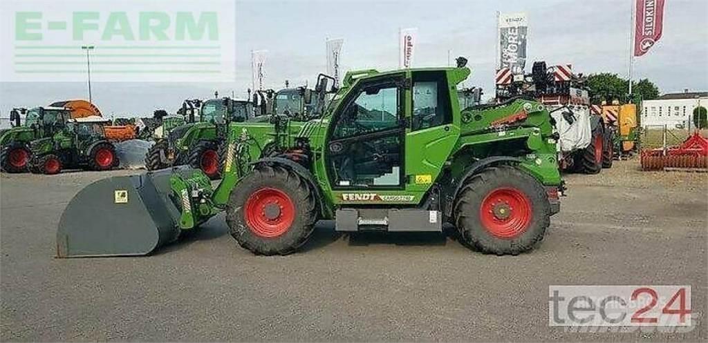 Fendt cargo t740 農業用伸縮臂裝載機