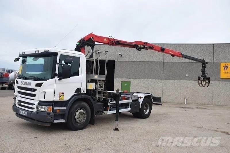 Scania P280 平板 / 絞盤 卡車